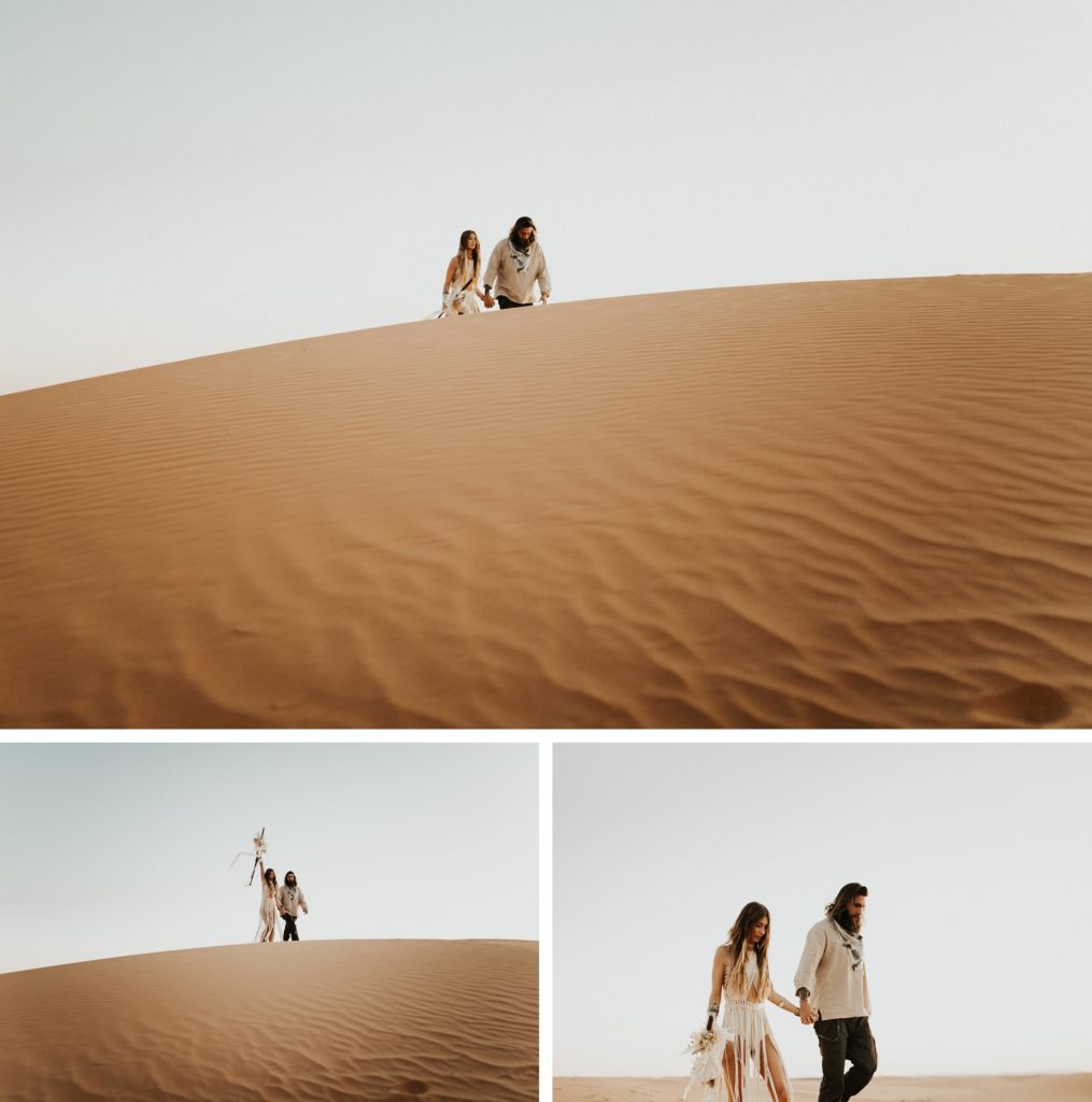 elopement in the Sahara Desert