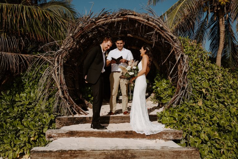 tulum mexico elopement